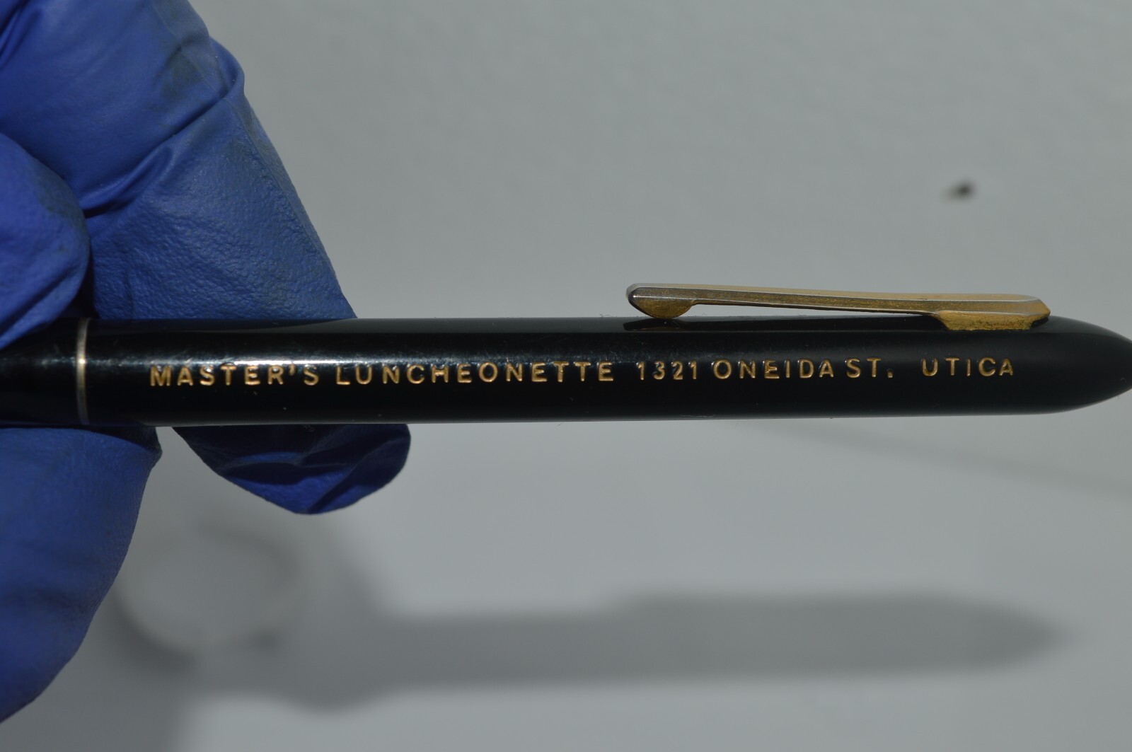 Master’s Luncheonette Mechanical Pencil Promo Metal Plastic Circa 1960’s Antique