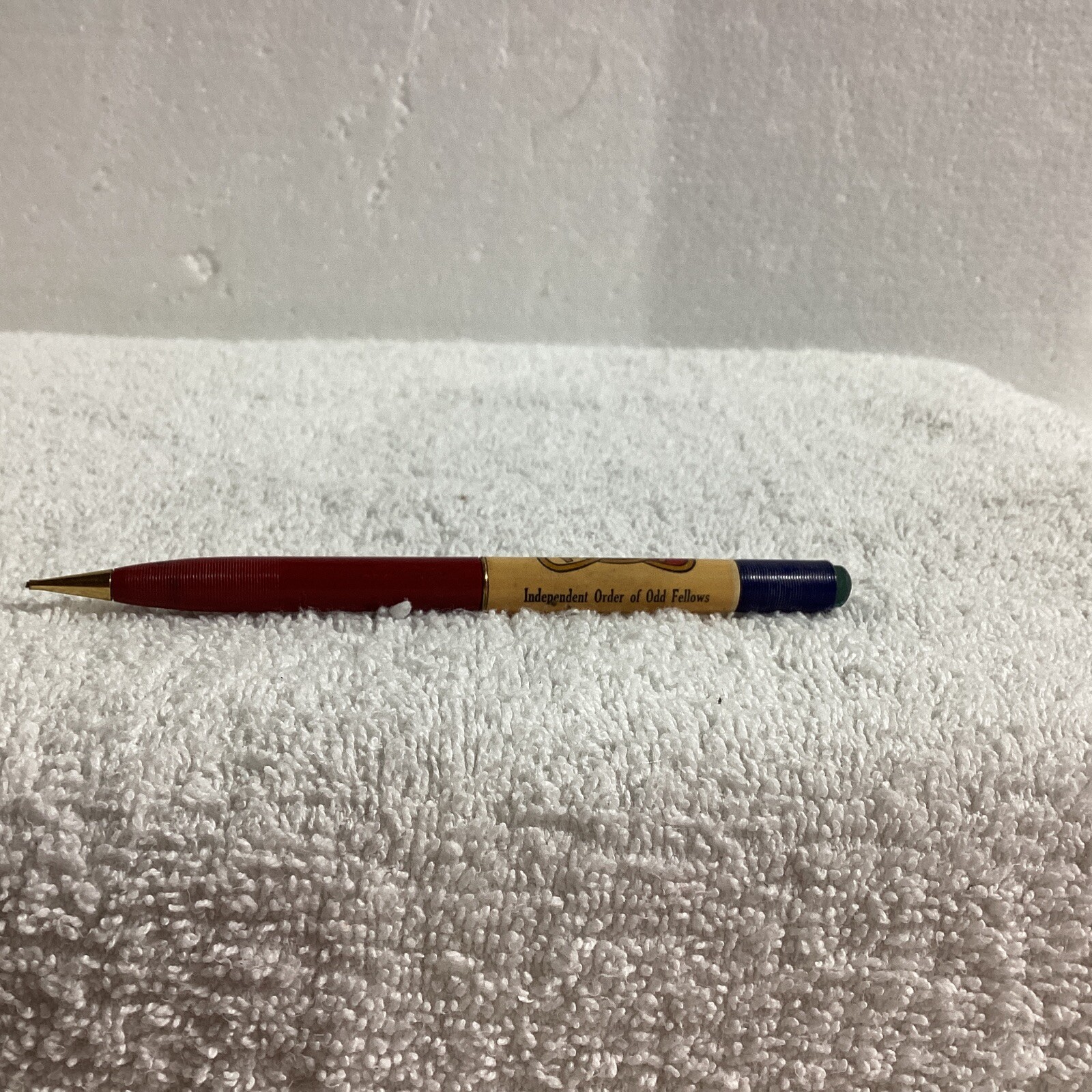 Vintage Independent Order Of Odd FellowsFineline Mechanical Pencil 5-3/16″ Long