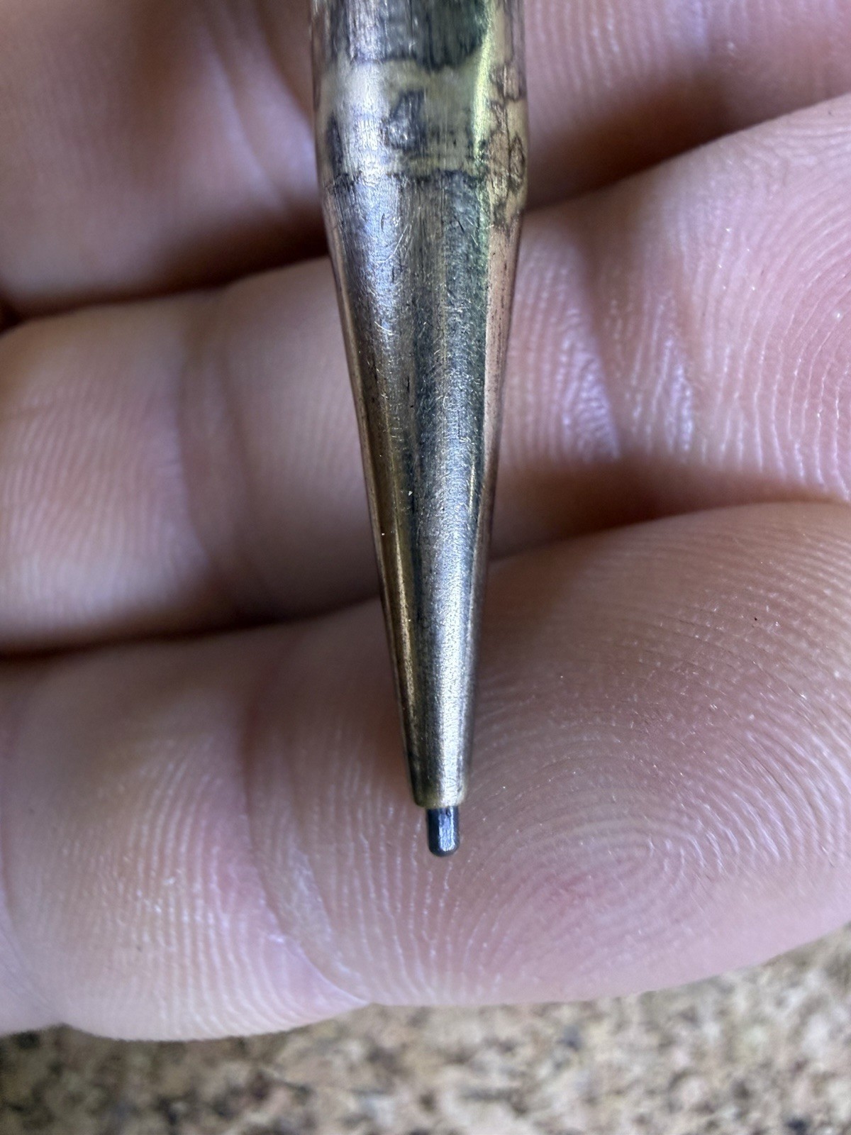 Antique 14K Gold Filled Mechanical Propelling Pencil c. 1890-1920 Works 4”