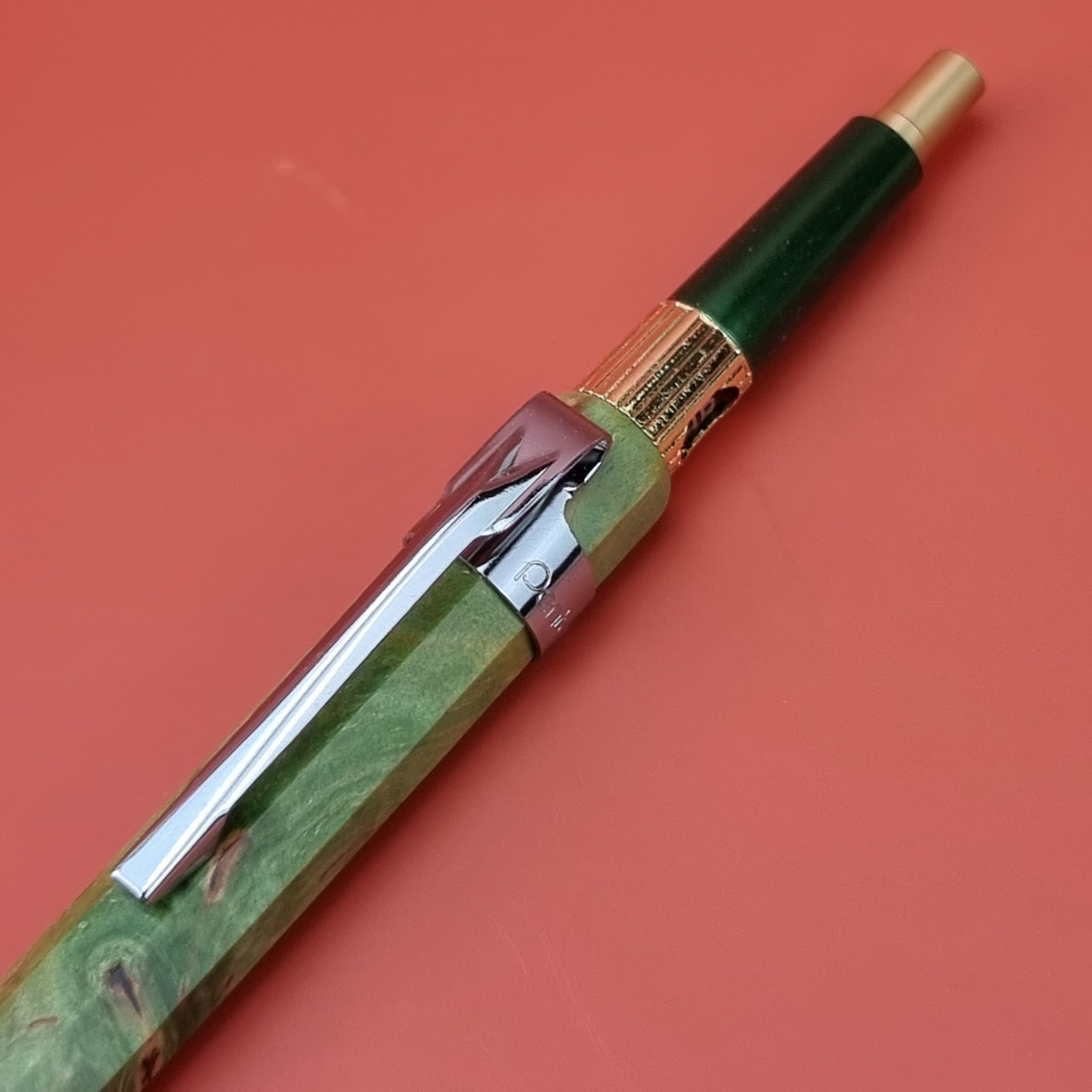 Hand Crafted Pentel PG5 Mechanical Pencil with Octagonal Maple Berl