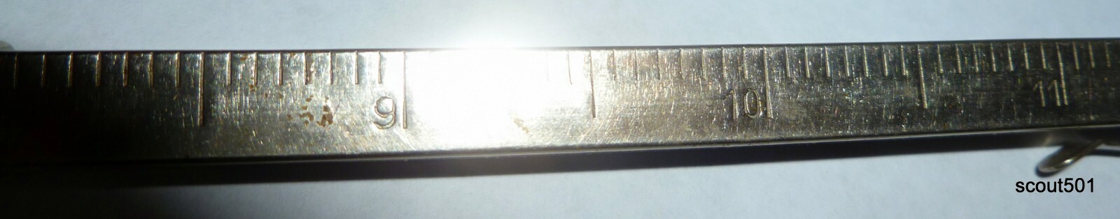 Antique 1920s Mechanical Pencil Bellas-Hess Salesmen 12” Ruler Germany NYC