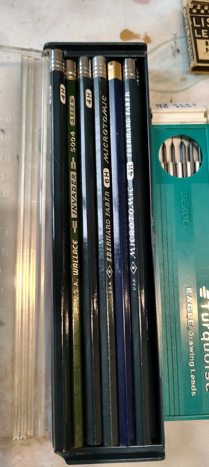 Big Lot Of Pencil Eberhard Faber Staedtler Leads Refills And Many Other