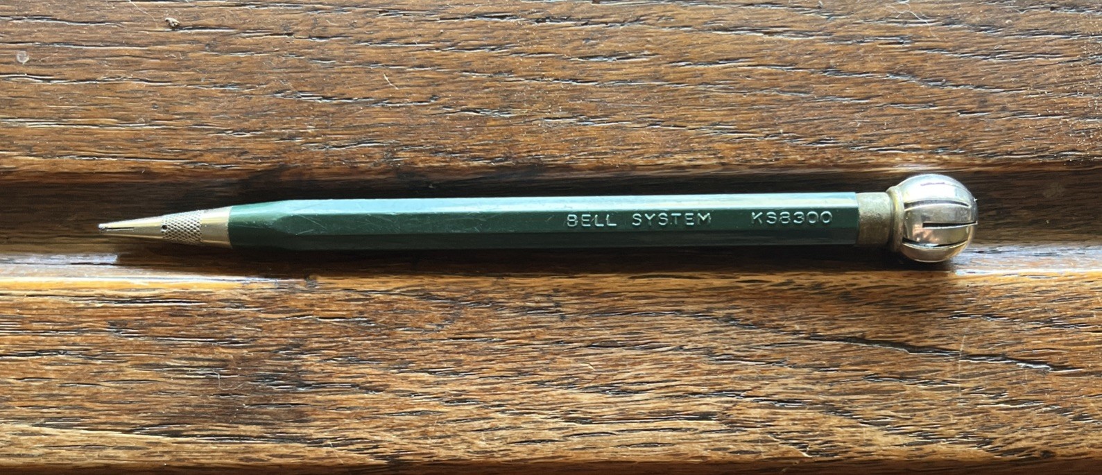 Dur-O-Lite KS8300 BELL SYSTEM Green 1.1mm Phone Dialer Pencil – 1950’s