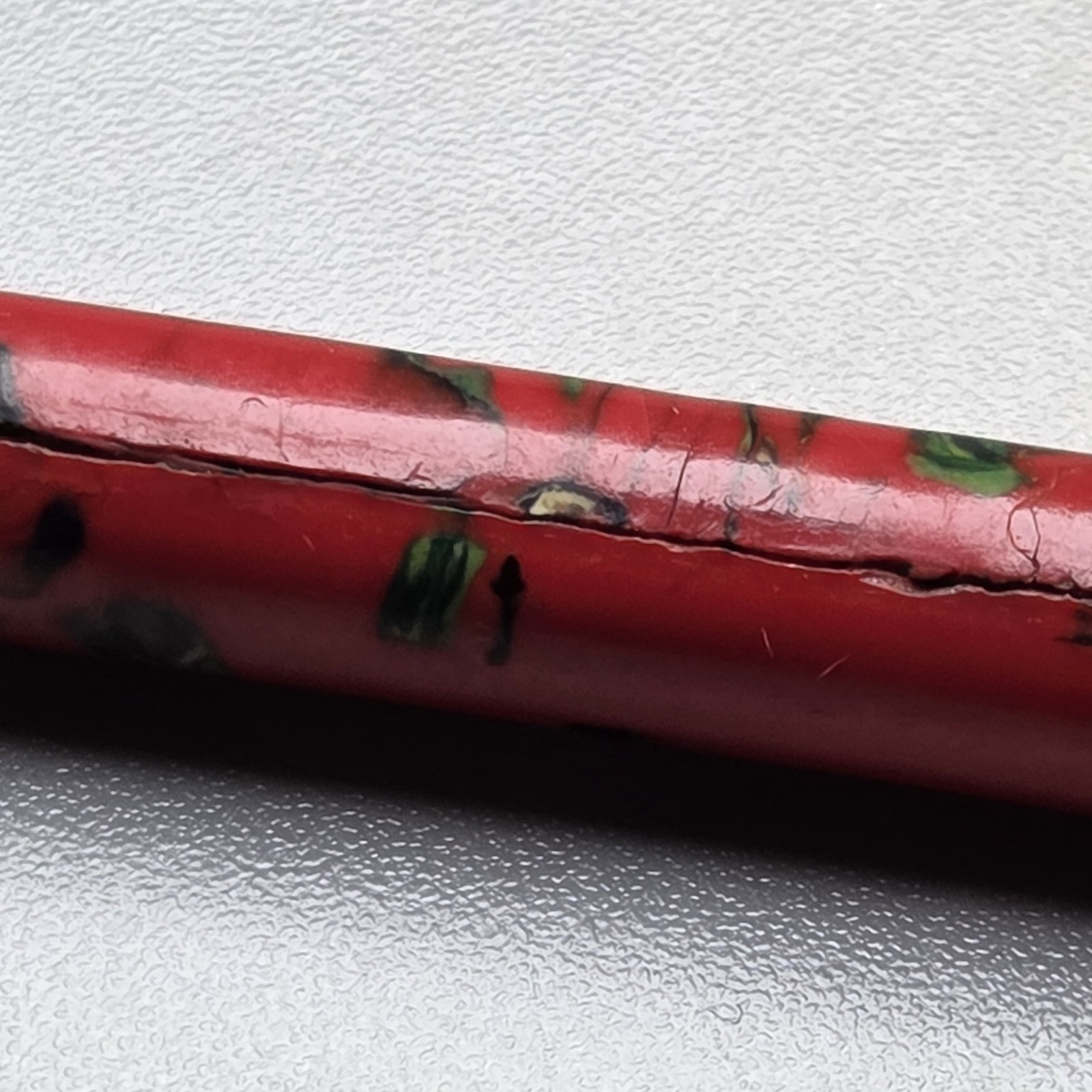 EDWARD TODD & Co. CELLULOID GOLD-FILLED RETRACTABLE MECHANICAL PENCIL CHATELAINE