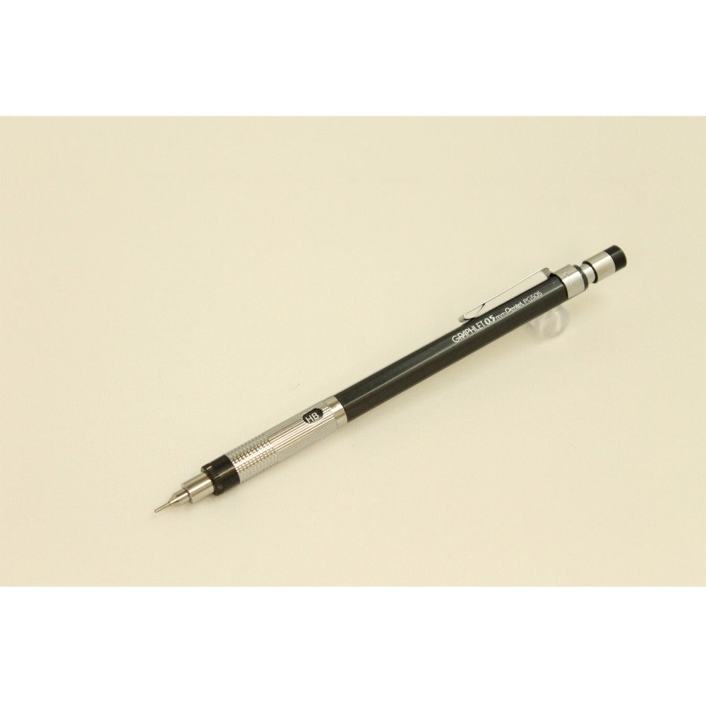 Pentel Graphlet Mechanical Pencil, 0.7mm (PG507-CD) 0.7 mm, ブラック