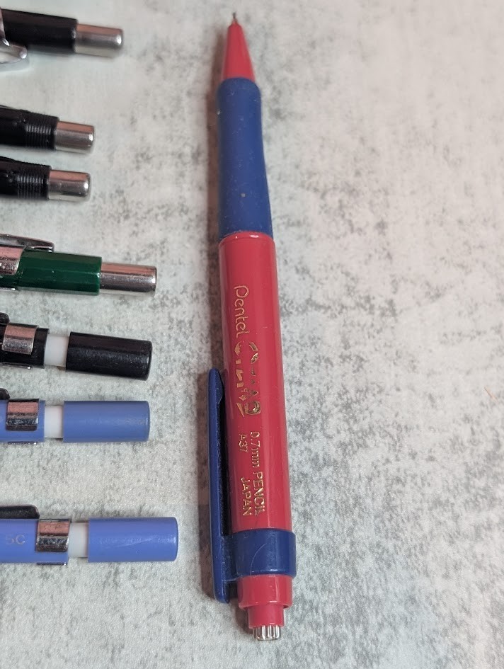 Lot of 11 Vintage Pentel Mechanical Pencils P205 P225 Sharplet-2 Gizmo