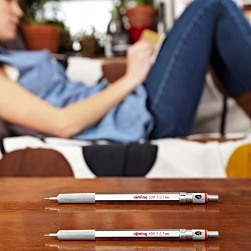Rotring 600 Mechanical Pencil 0.5mm Madder Red Drafting Pen 2114264 New