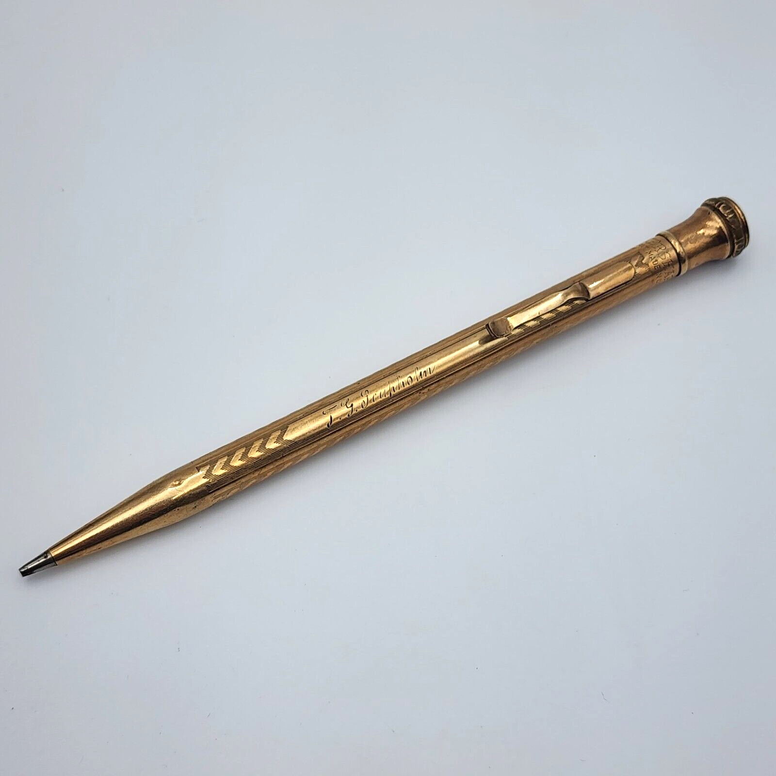 Vintage Wahl Eversharp Gold Filled Mechanical Pencil – Mono – As Is