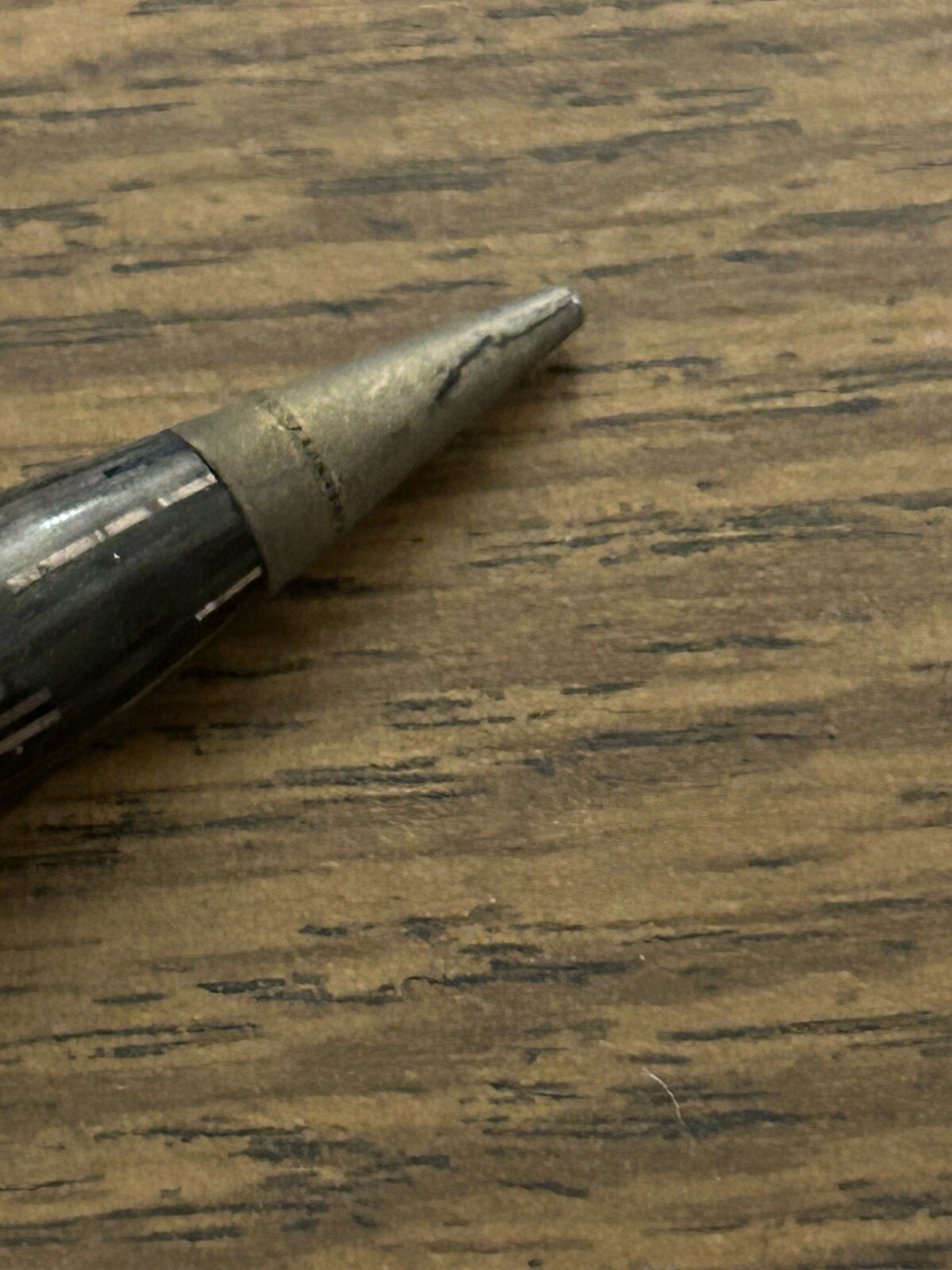 Antique Conklin Copper / Brown Striated Mechanical Pencil Chicago