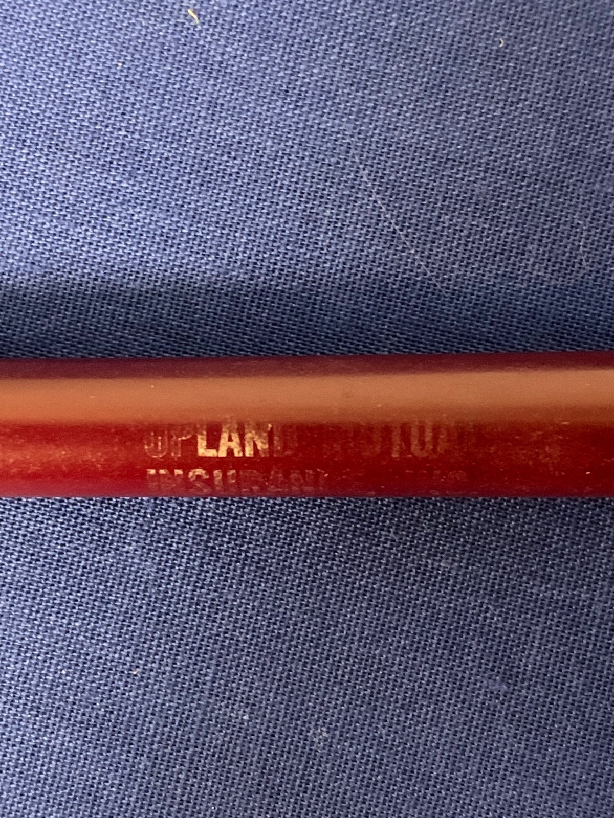 Vintage Ritepoint Mechanical Pencil w/Advertising—Upland Mutual Insurance