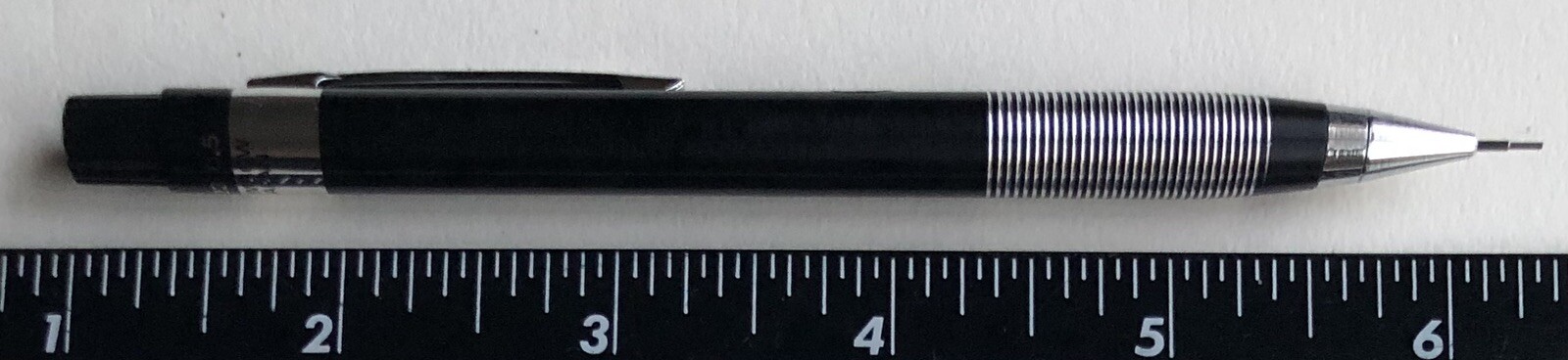 Vintage TOMBOW 500 M23 Mechanical Pencil .5mm Lead Sticker NOS Black Metal Japan