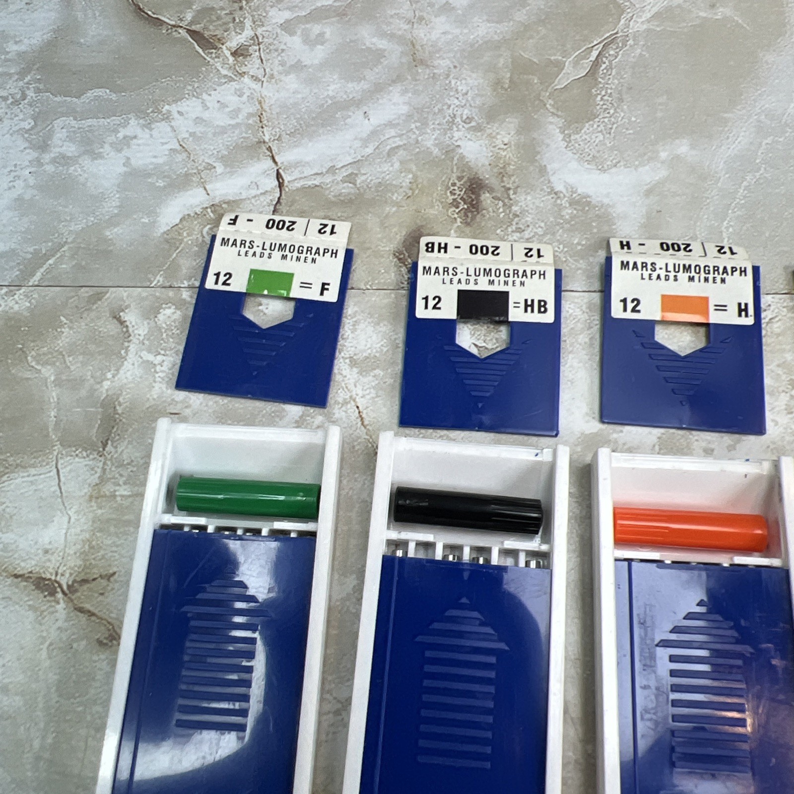Lot Of Berol Turquoise Eagle & Staedtler Drawing Leads/Pencils Germany Artwork