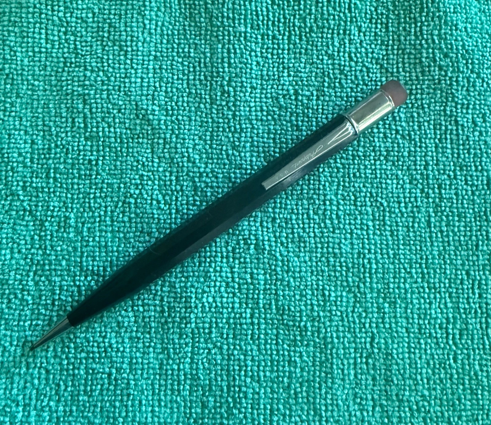 Vtg Autopoint JUMBO Twist Mechanical Pencil “Real Thin Lead” 0.9 mm Works .046″