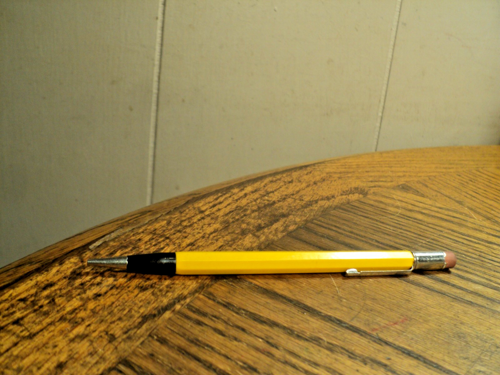 Vintage Autopoint Mechanical Pencil Hart Grain Co Your Best Market Yellow Body