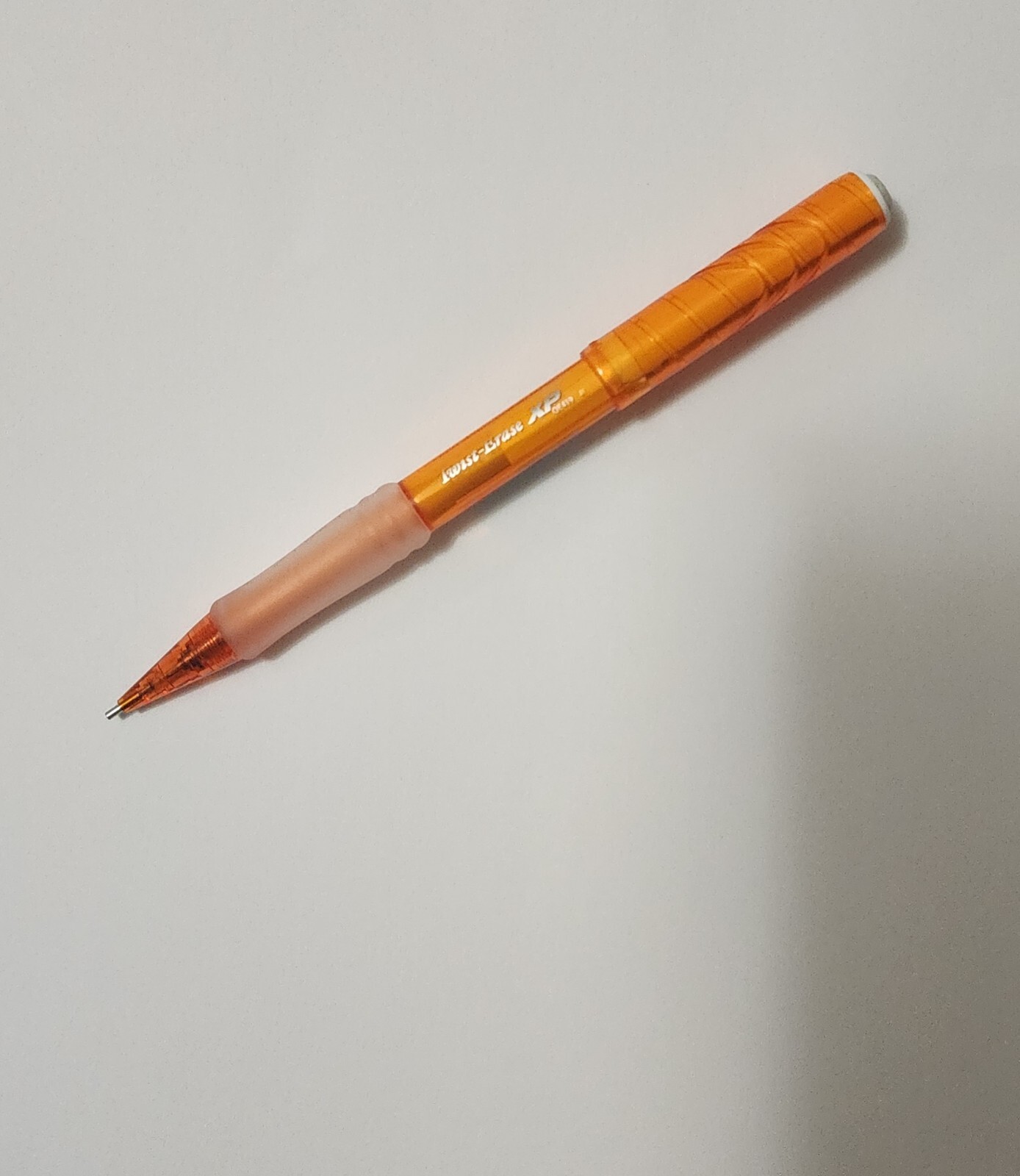 Pentel Twist-Erase XP Automatic Pencil, 0.9 mm, Orange