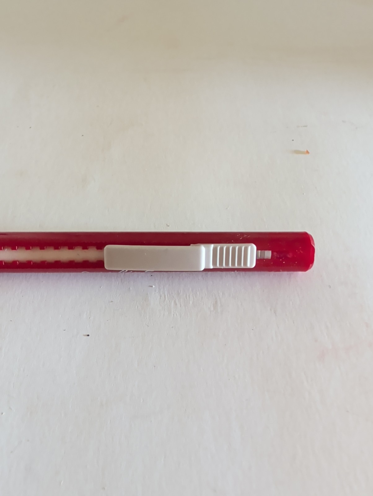 pentel clic eraser ze-21 Japan 2 Lightly Used Red Retro Vintage Office