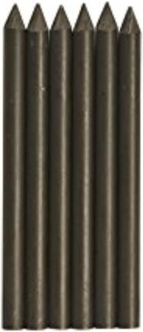 4B Black Graphite Leads for Artistic Excellence – Box of 6, 5.6mm x 80mm