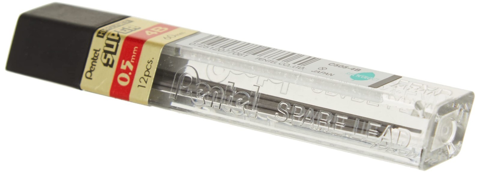 0.5mm Fine 4B Mechanical Pencil Lead Refill – 144 Pieces, Super Hi-Polymer Quali