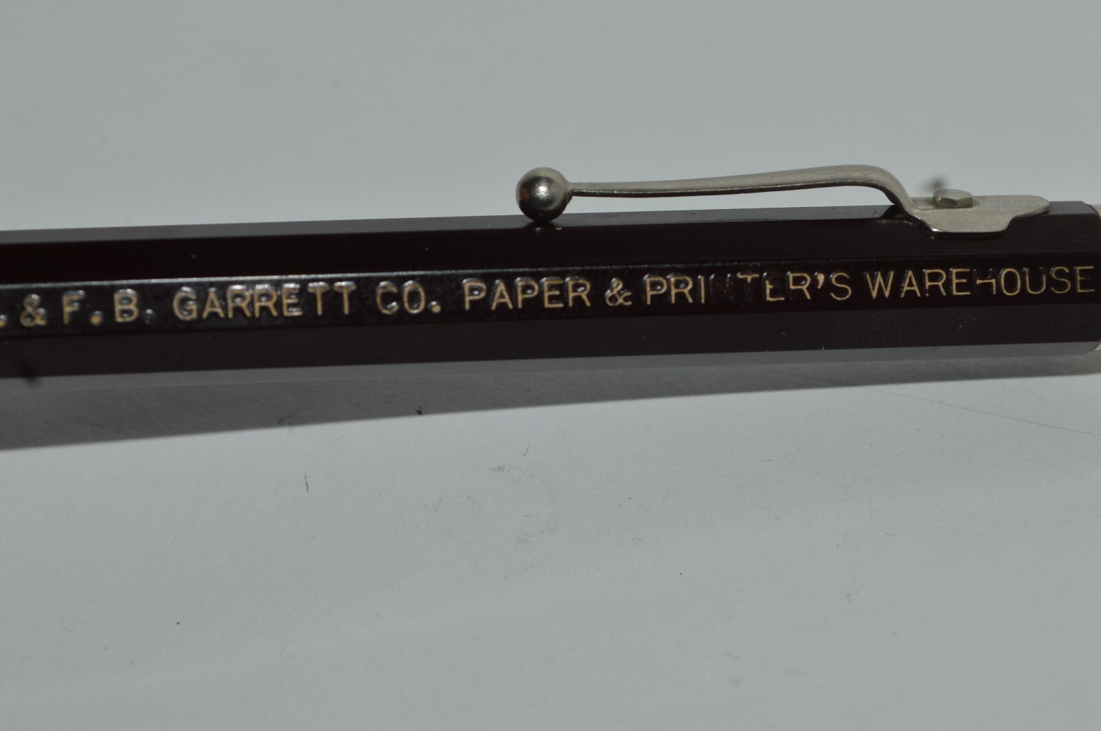 AUTOPOINT 1920’S Mechanical Pencil J & F B Garret Promo Works Excellent Conditio