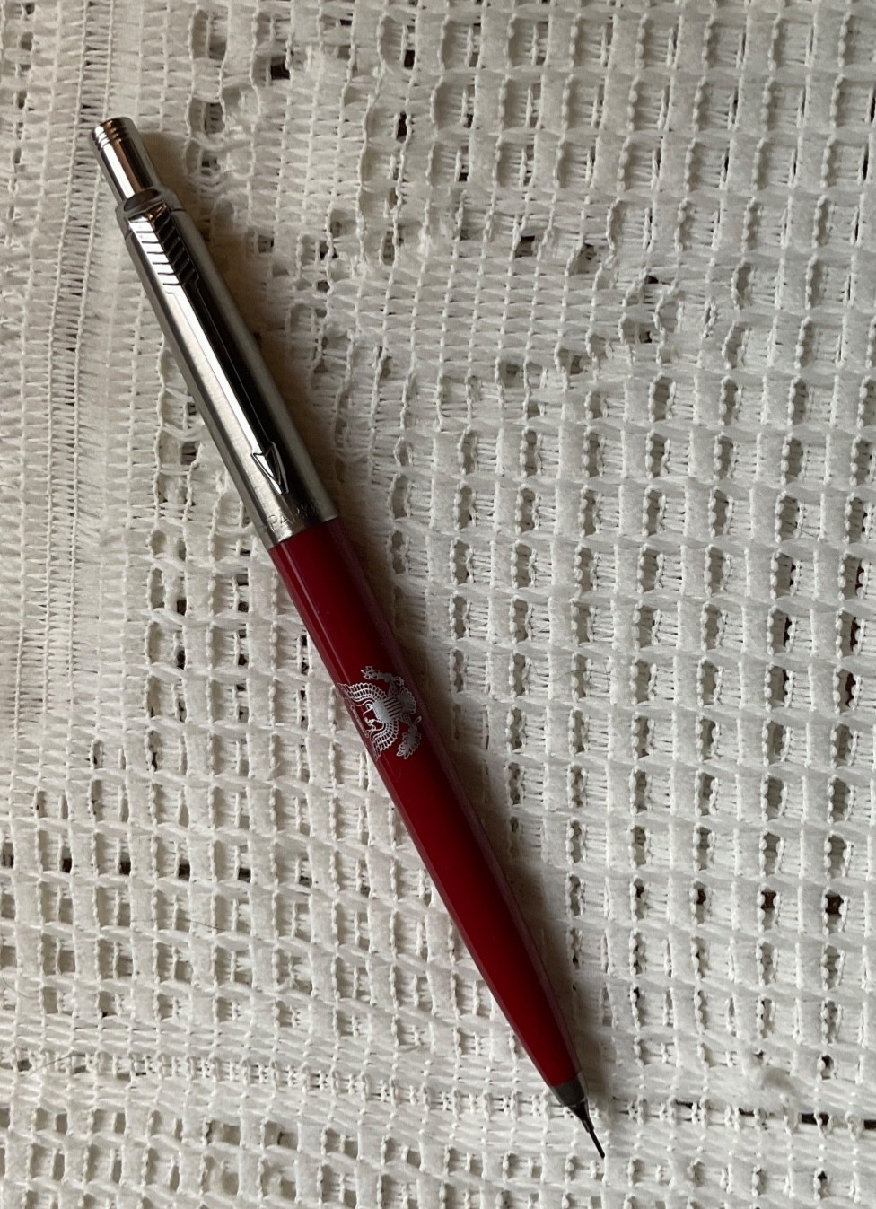 Parker Jotter Mechanical Pencil- Burgundy -United States Senate-France-IIIU 1991