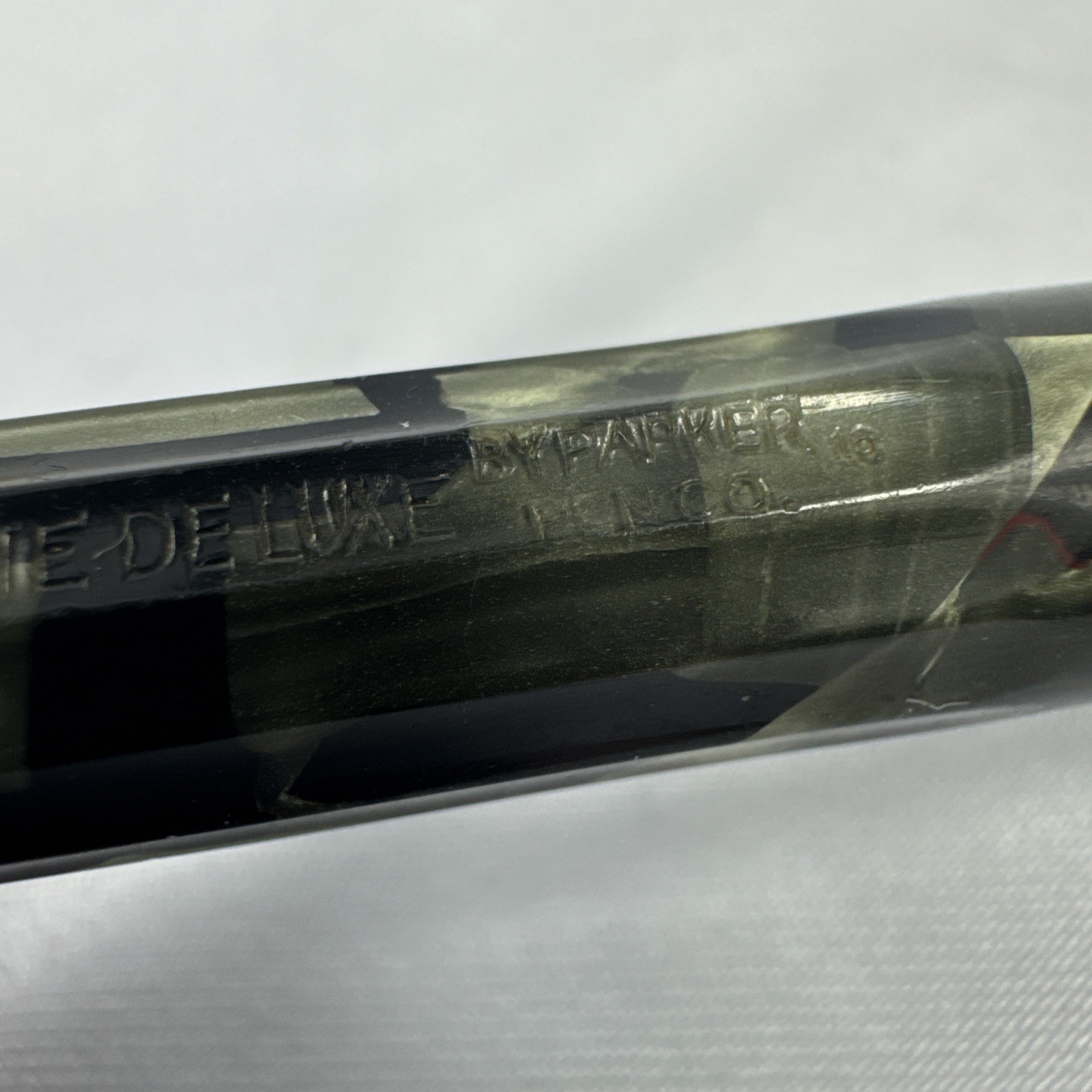 Vintage PARKETTE Made By Parker Mechanical Pen Marbeled Rare Writing Instrument