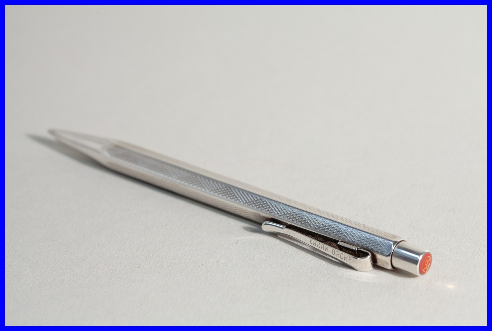 ECRIDOR Caran D’Ache RETRO Mechanical Pencil For 0.7Mm In Silver