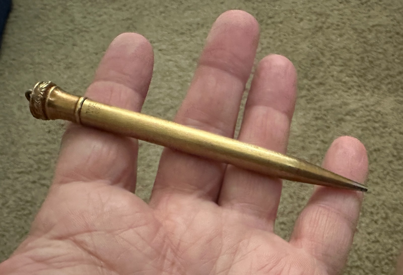 Vintage WAHL Eversharp Gold Filled Mechanical Pencil ( 4.25″ ) Made in USA