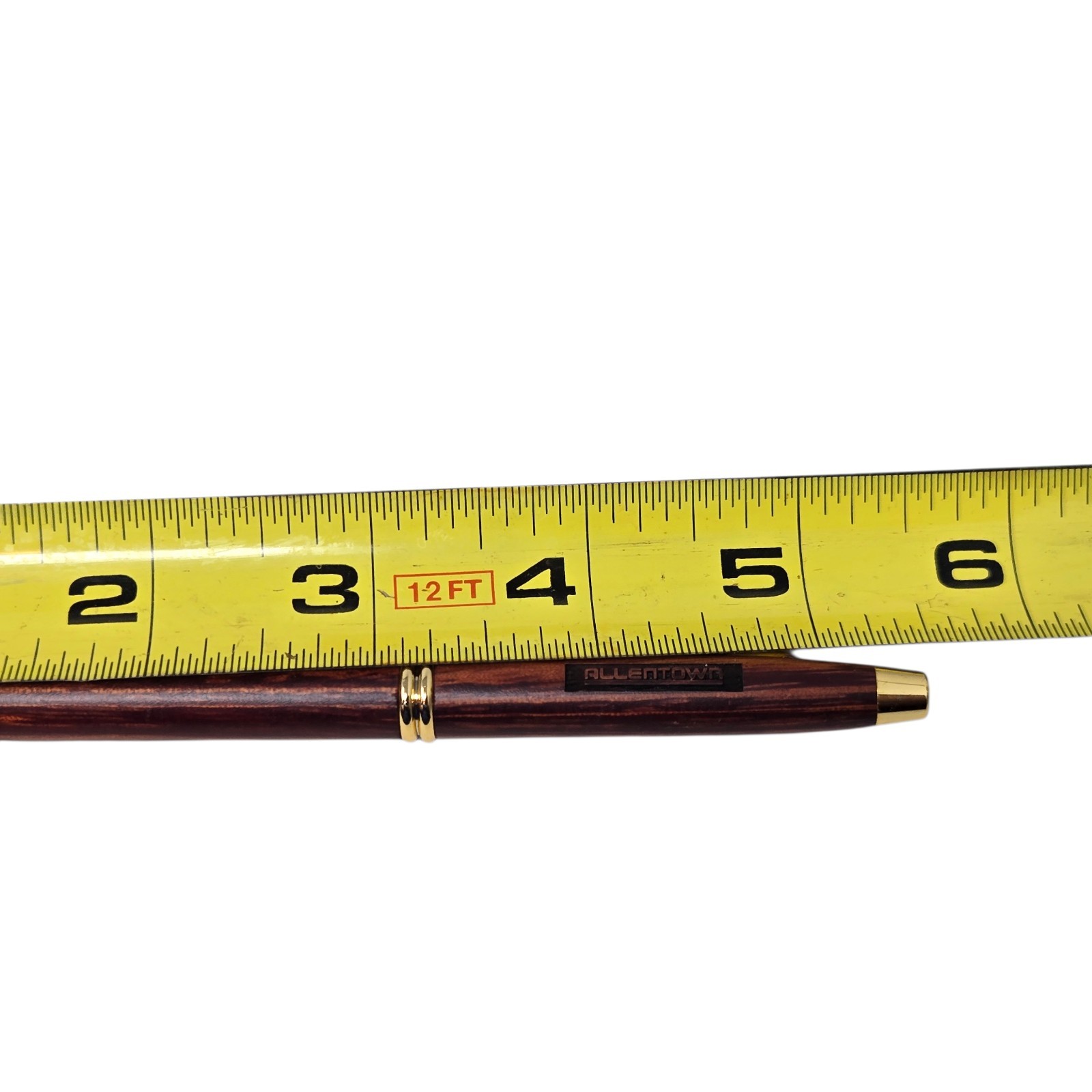 VTG Allentown PA Rosewood Wooden Mechanical Pencil Executive Desk Set W Case