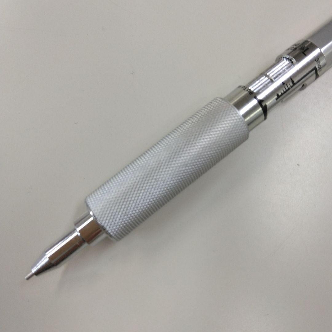 OHTO MS01 0.5mm Mechanical Pencil Silver Drafting Grip Made in Japan New