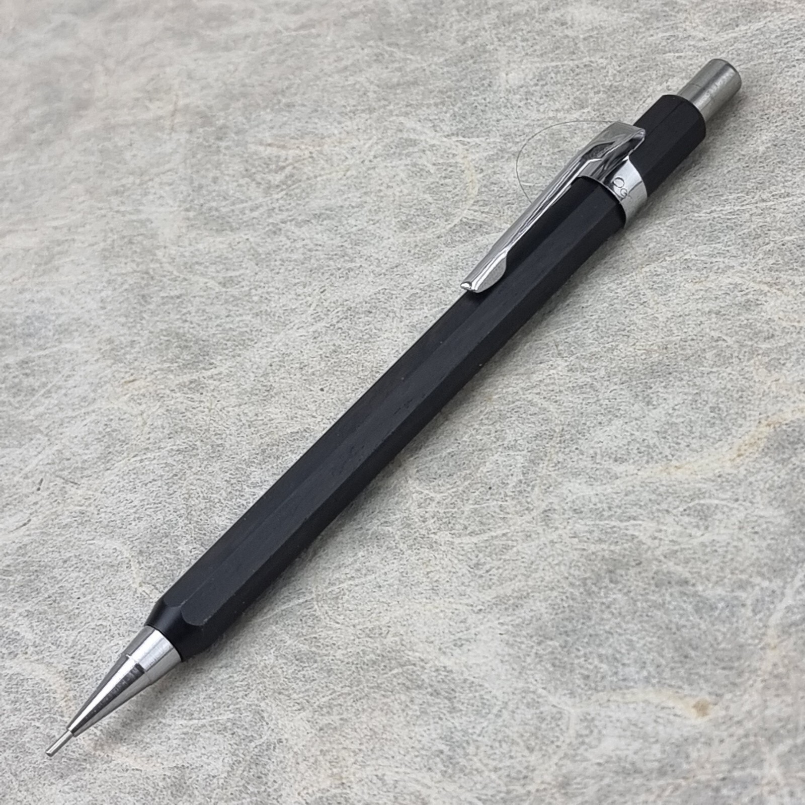 Hand Crafted Pentel P-207(0.7mm) Mechanical Pencil with Octagonal Wood Barrel