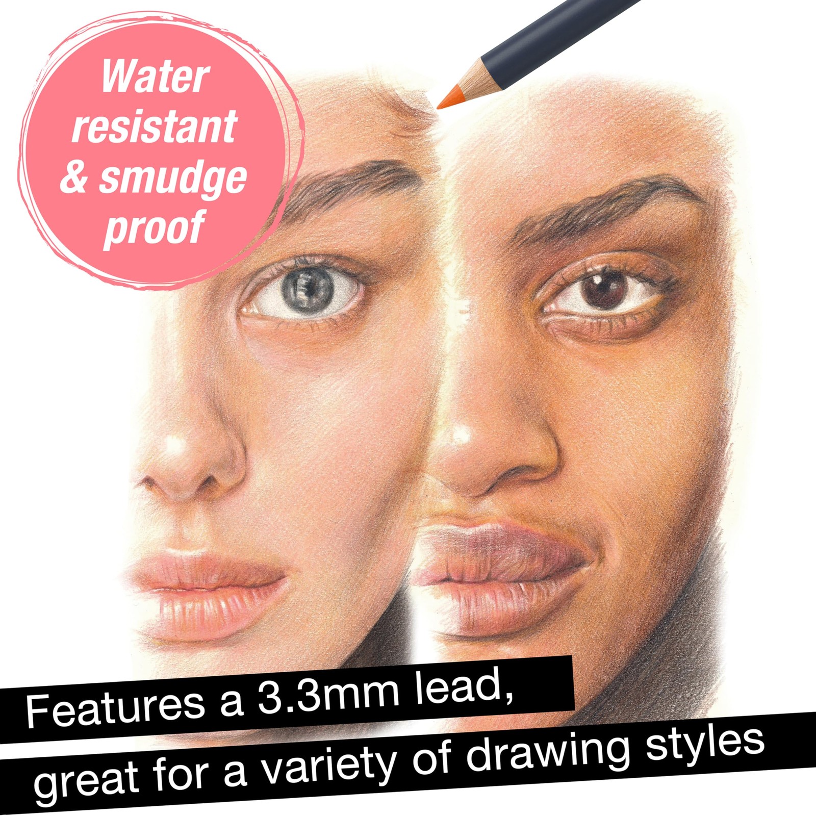 Faber-Castell Goldfaber Colored Pencils: Skin 1 Count (Pack of 12), Tone