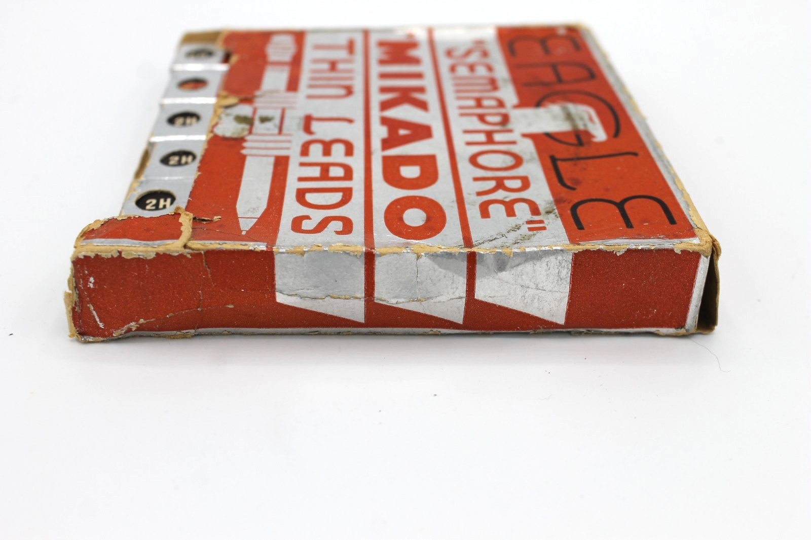 Vintage Eagle Mikado Semaphore Thin Leads 2H – In Original Box (71 Leads Total)