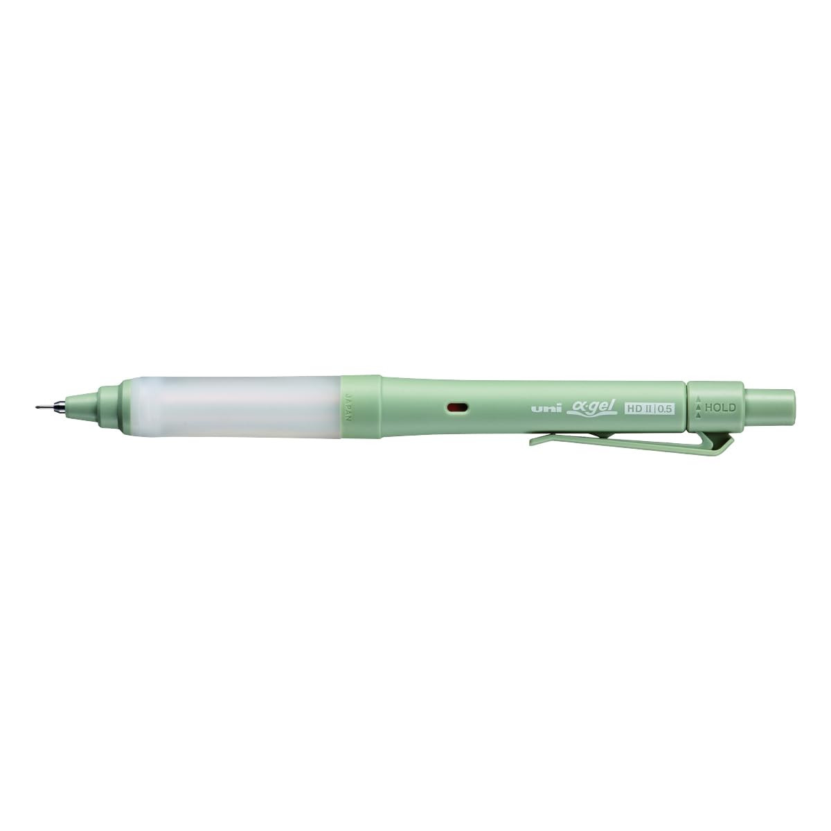 Mitsubishi Alpha Gel Switch Mechanical Pencil Opal Green 05mm 0.5 Kurutoga