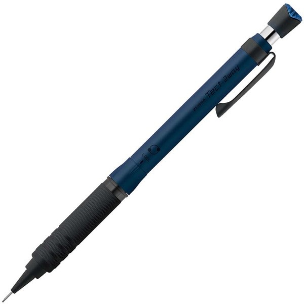 ZEBRA Tect 2-Way RO Drafting Mechanical Pencil 0.5mm Navy Black P-MA141-NVBK
