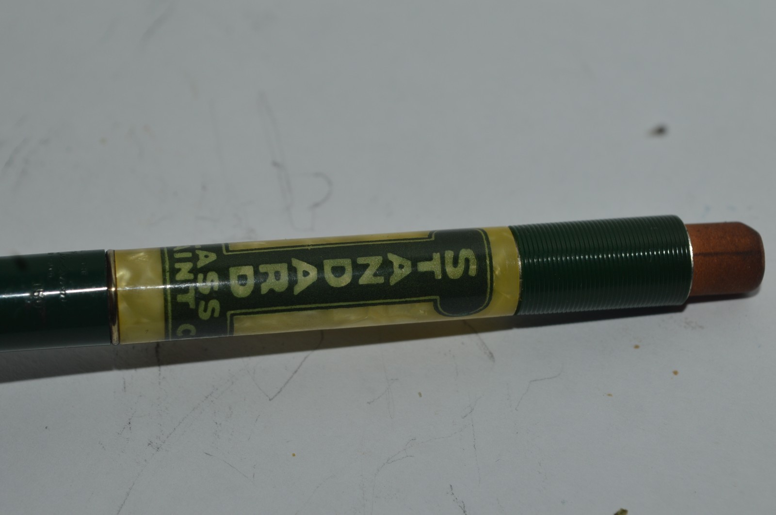 FINELINE Mechanical Pencil By Sheaffer Standard Glass & Paint Promo Circa 1950s
