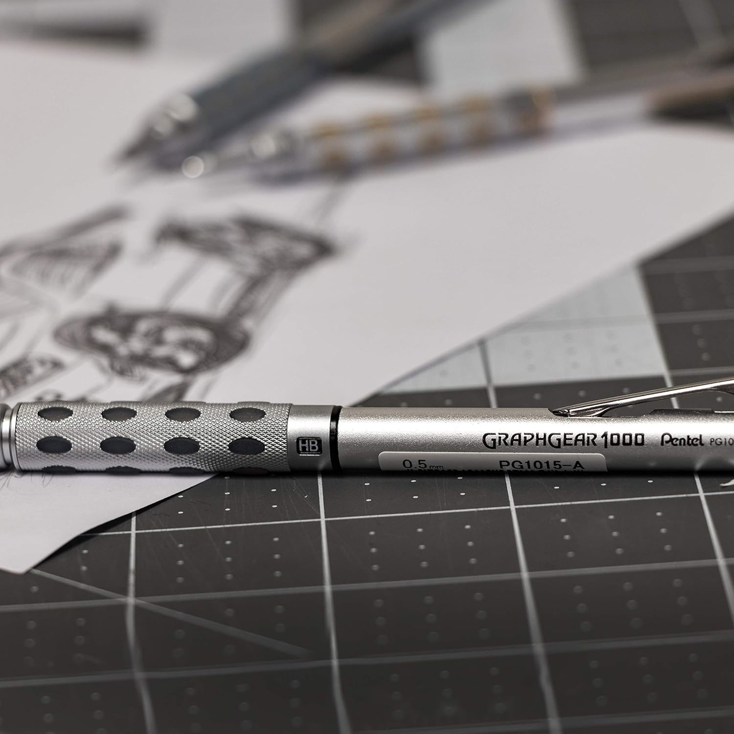 Professional GraphGear 1000 Mechanical Pencil 0.5mm for Artists & Engineers
