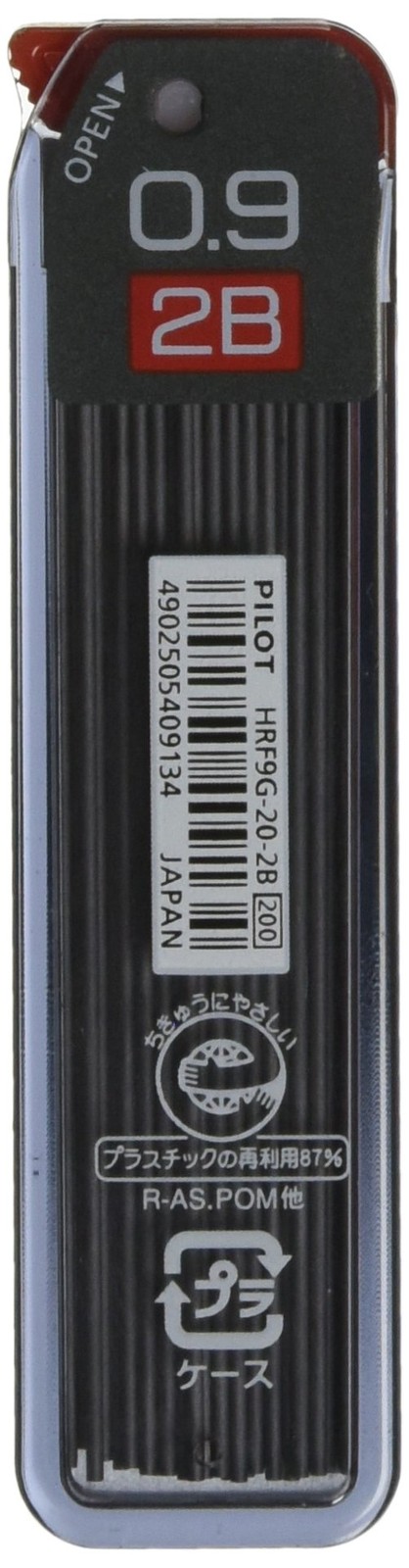 PILOT Sharp Pencil Leads, Neox Graphite, 0.9mm, 2B, 36 Leads