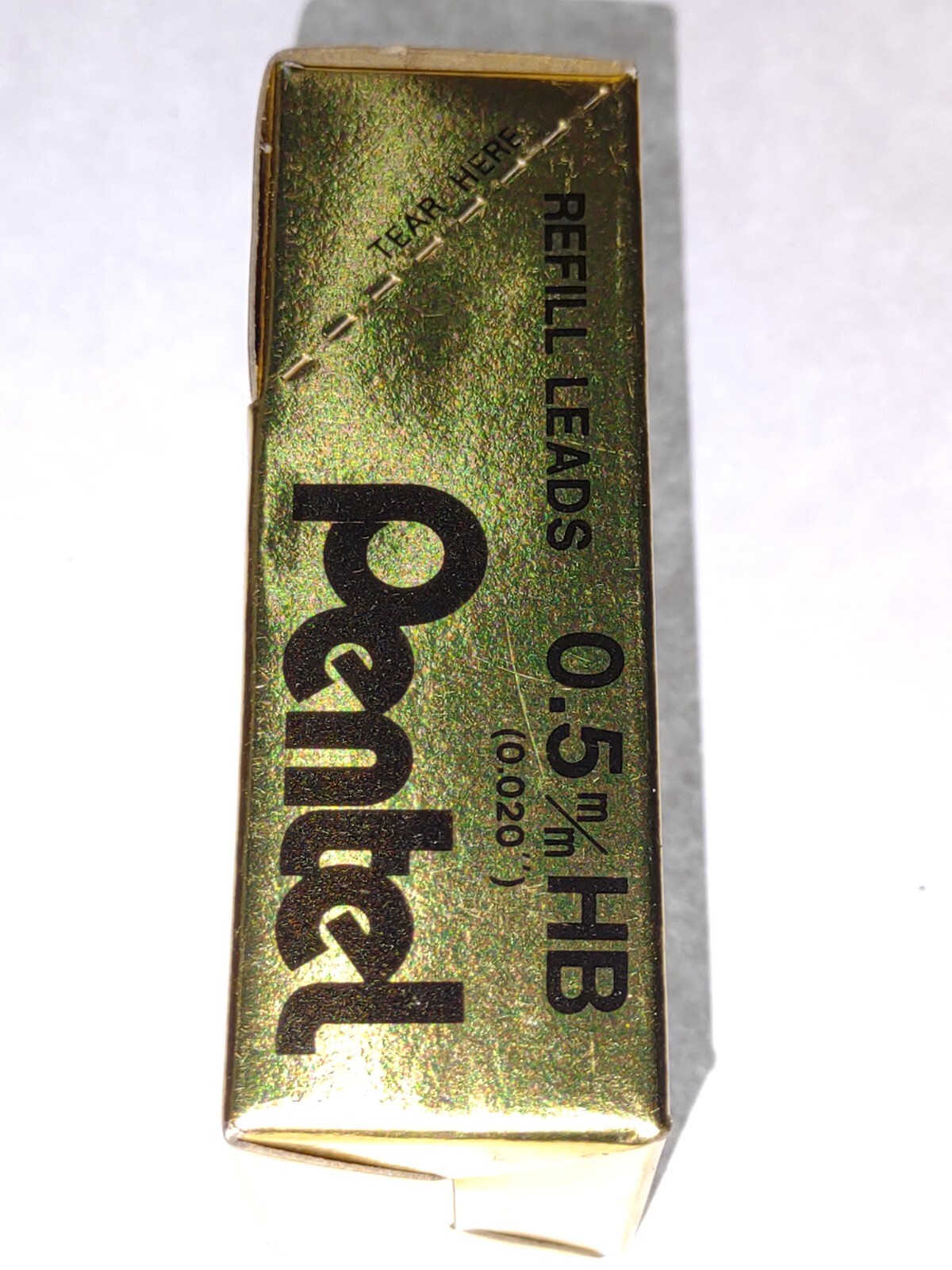 ONE TUBE Pentel Mechanical Pencil Refill Lead 0.5mm HB Hi-Polymer 12 pcs