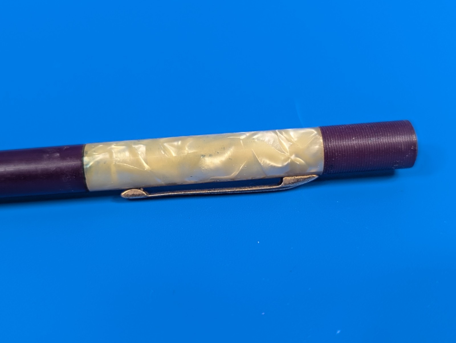 Vintage Sheaffer Fineline Mechanical Pencil Green Pearlescent USA