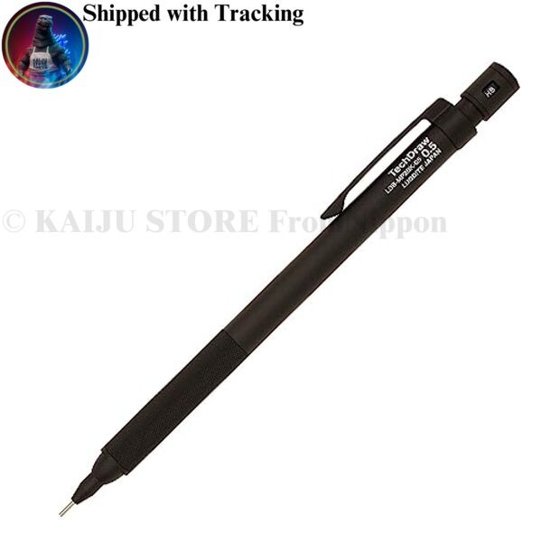 Luddite TechDraw2 Mechanical Pencil 0.5mm Black LDB-MP2BK-05