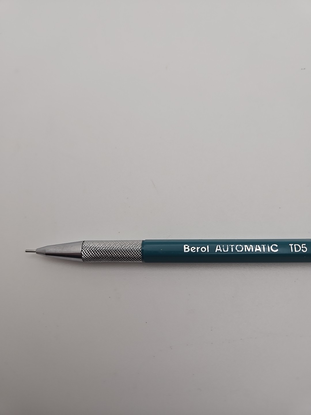 Berol TD5 0.5mm Automatic Drafting Pencil Turquoise, Vintage, Made in Japan