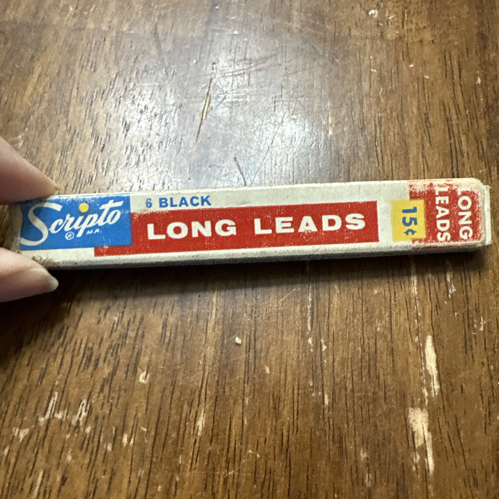 Lot Of Vintage Lead blue band velvet No 37 & Scripting Long Leads