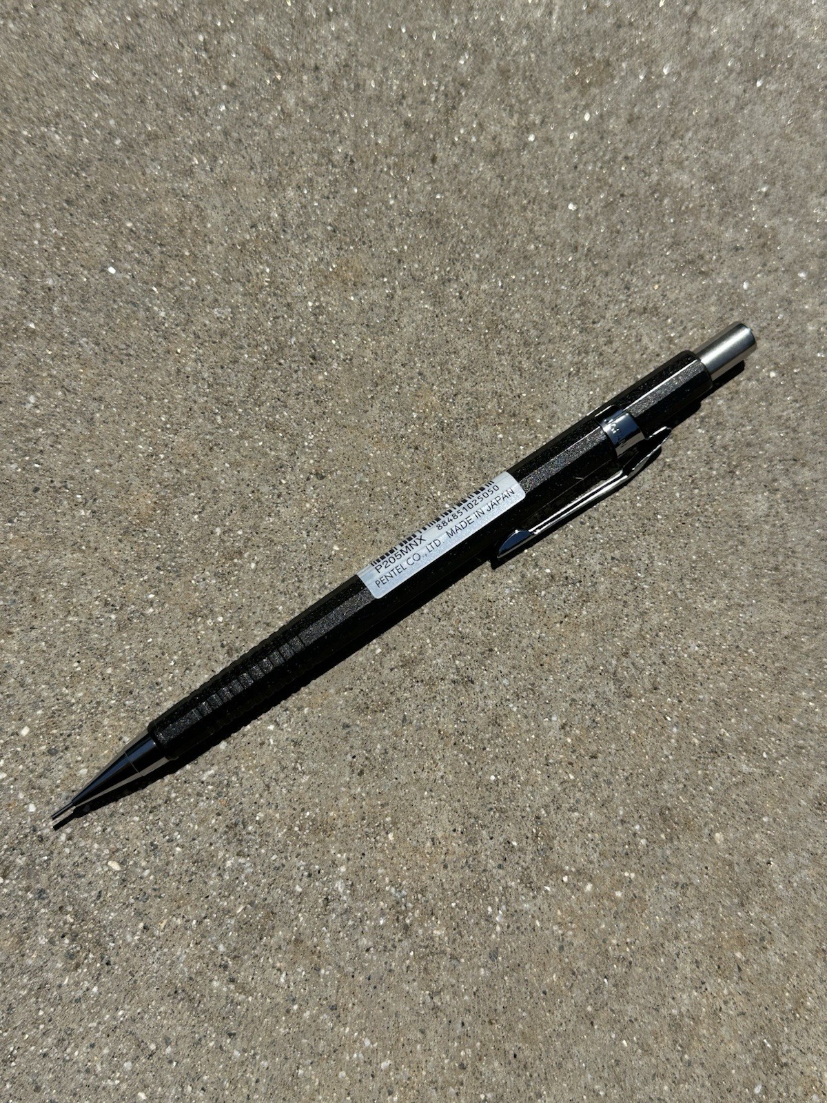 Pentel Sharp Automatic Drafting Pencil 0.5mm Metallic Series Graphite P205MNX