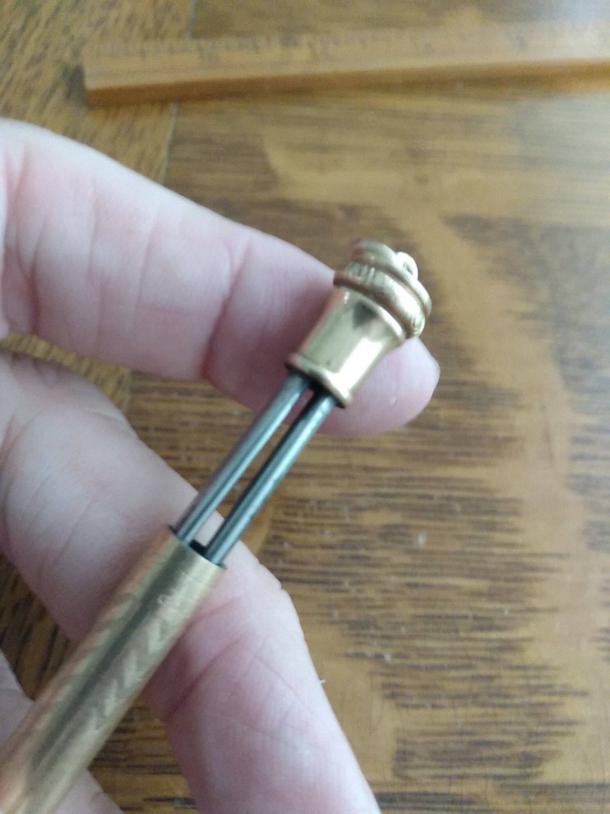 Antique Lot Of 2 Wahl Eversharp Gold Filled Mechanical Pencils