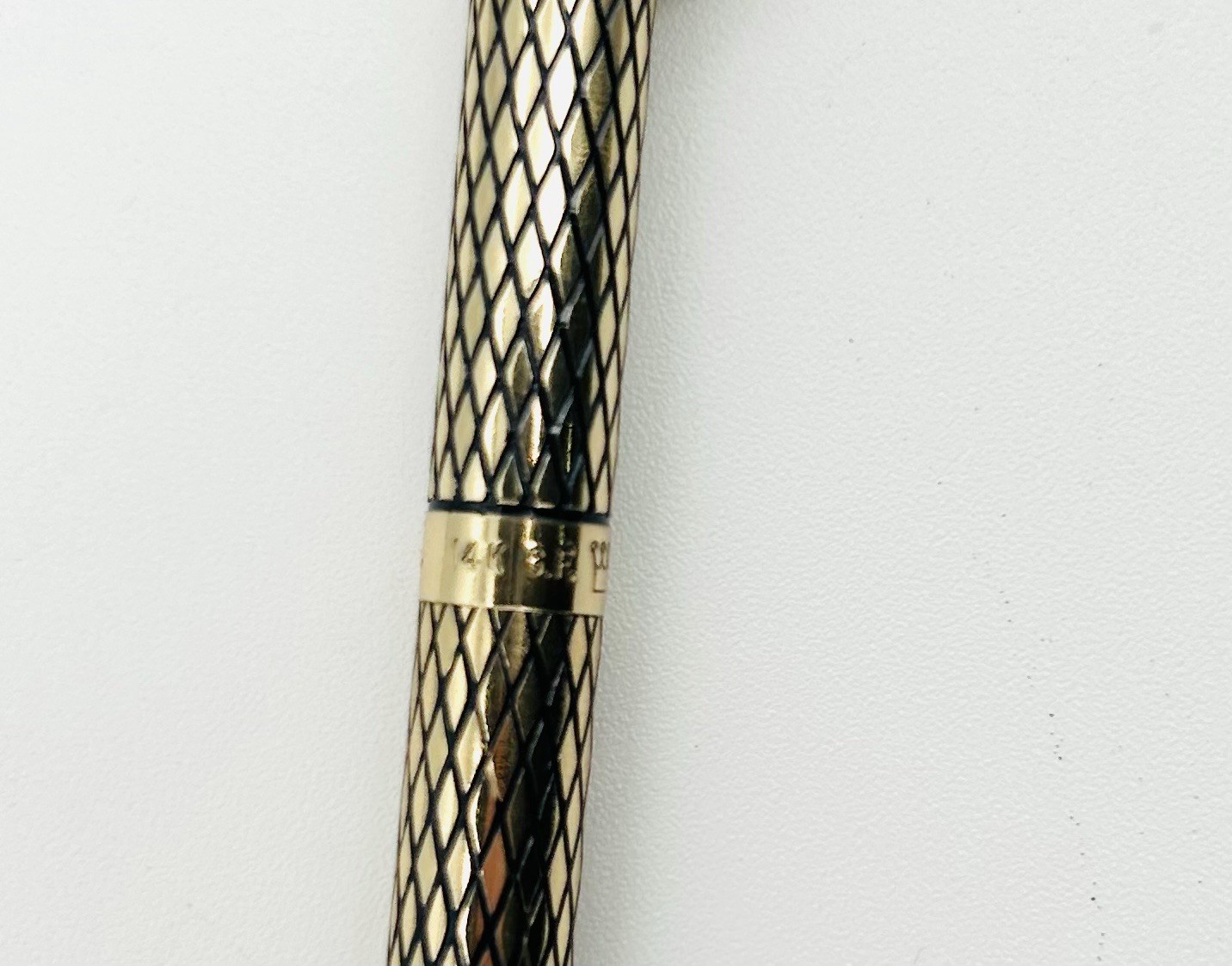 Vtg SHEAFFER White Dot 14K Gold Filled Papermate Mechanical Pencil Set of 2