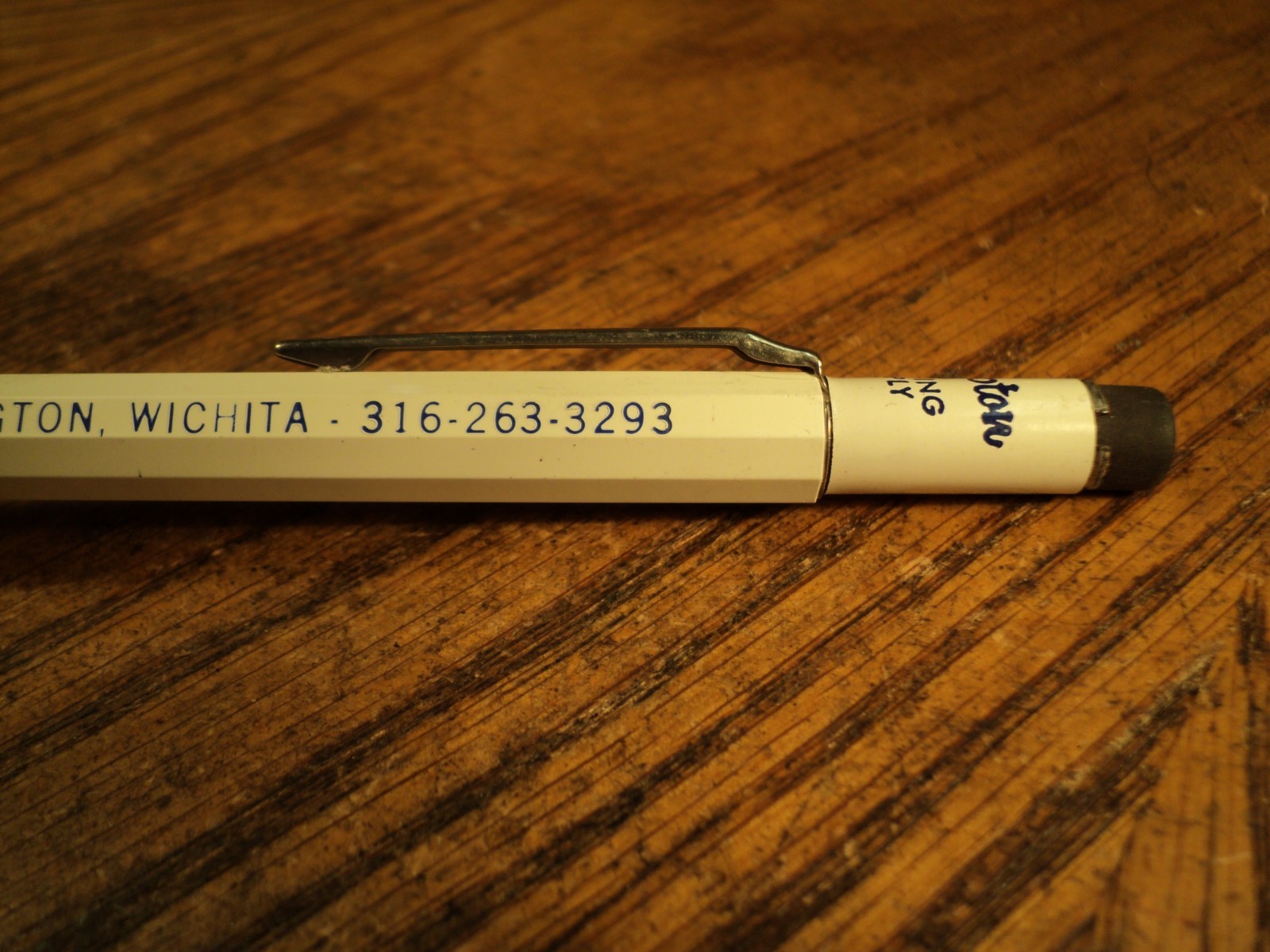 Vintage Autopoint Mechanical Pencil Advertising Lampton Welding Supply Wichita