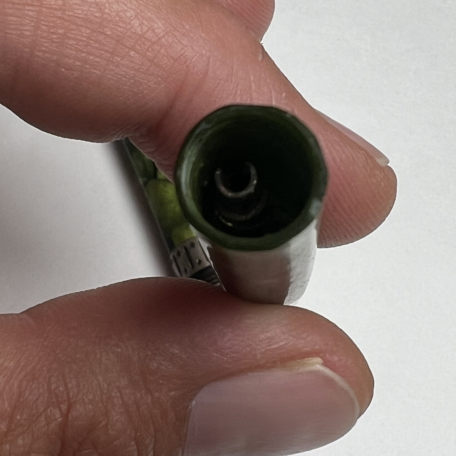 Kreko Mechanical Pencil Green Black Vintage for Parts Repair