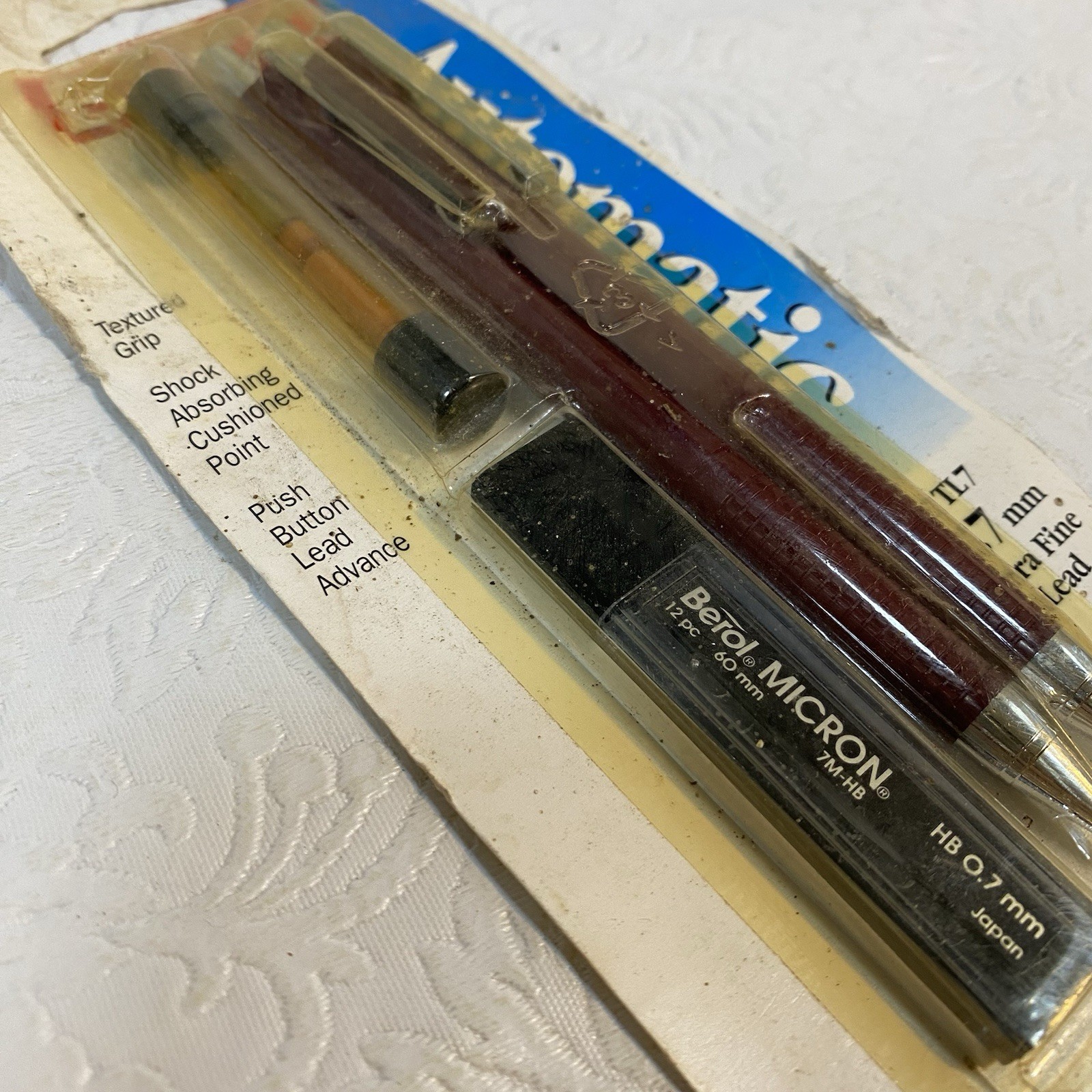 Berol TL7 Drafting Automatic Mechanical Pencil Set 0.7mm Japan Vintage 90s NOS