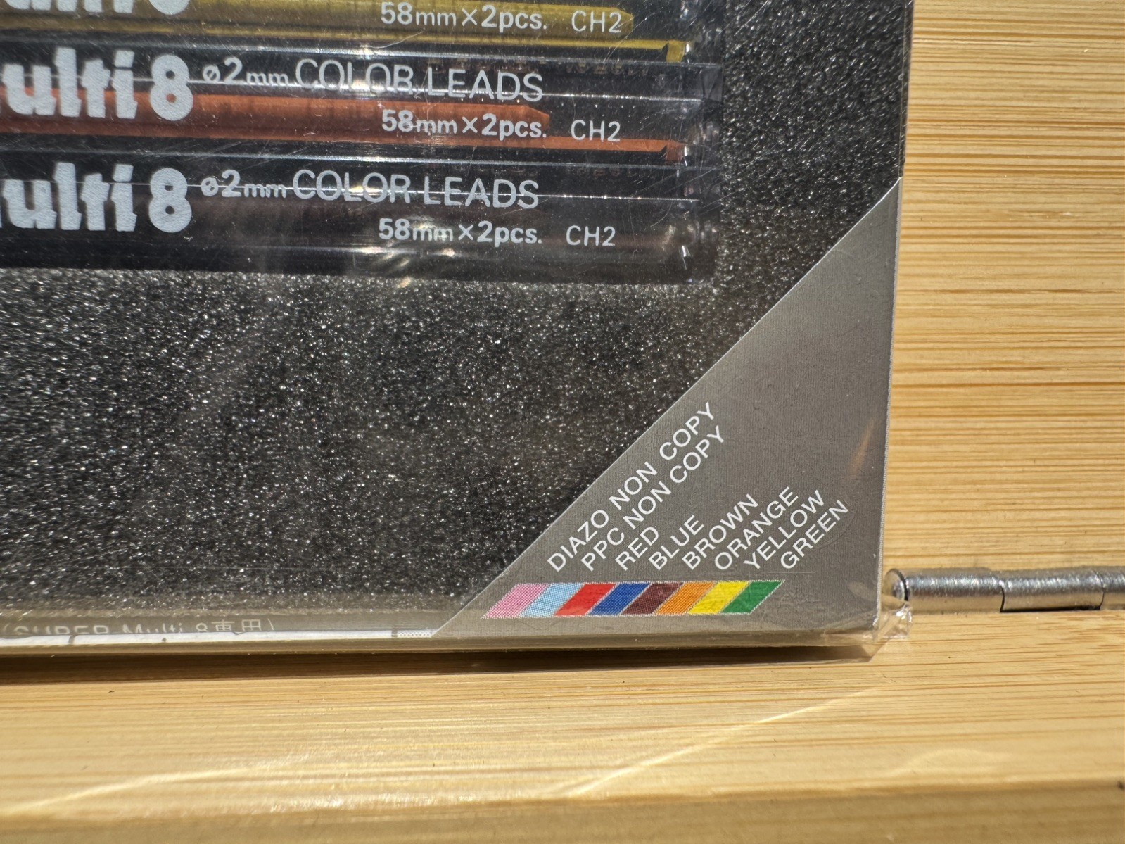 Pentel Multi 8 Lead Holder & Lead Set PH802ST – 8 Colors, 2mm with Sharpener