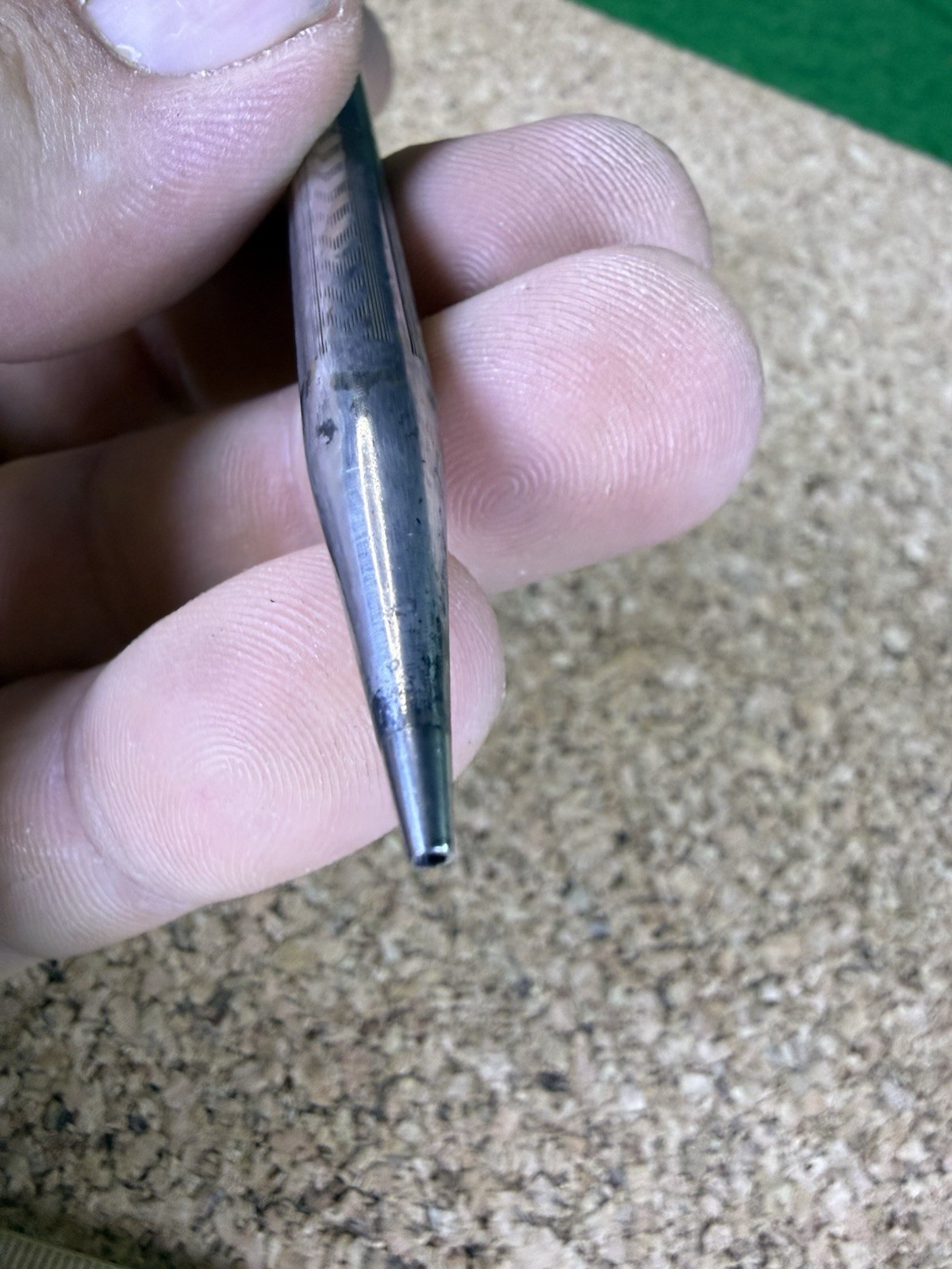 VTG Wahl Eversharp Engraved Silver Plated Mechanical Pencil Art Deco